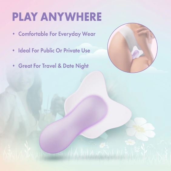 PLAY WITH ME FLUTTER LOVE LOVE SILICONE VIBRATOR