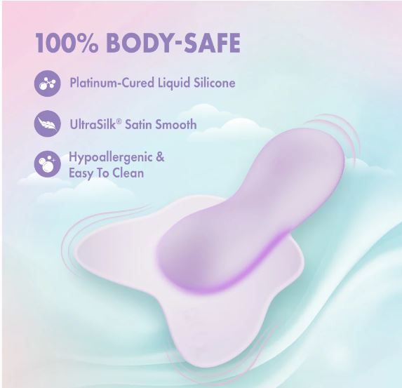 PLAY WITH ME FLUTTER LOVE LOVE SILICONE VIBRATOR