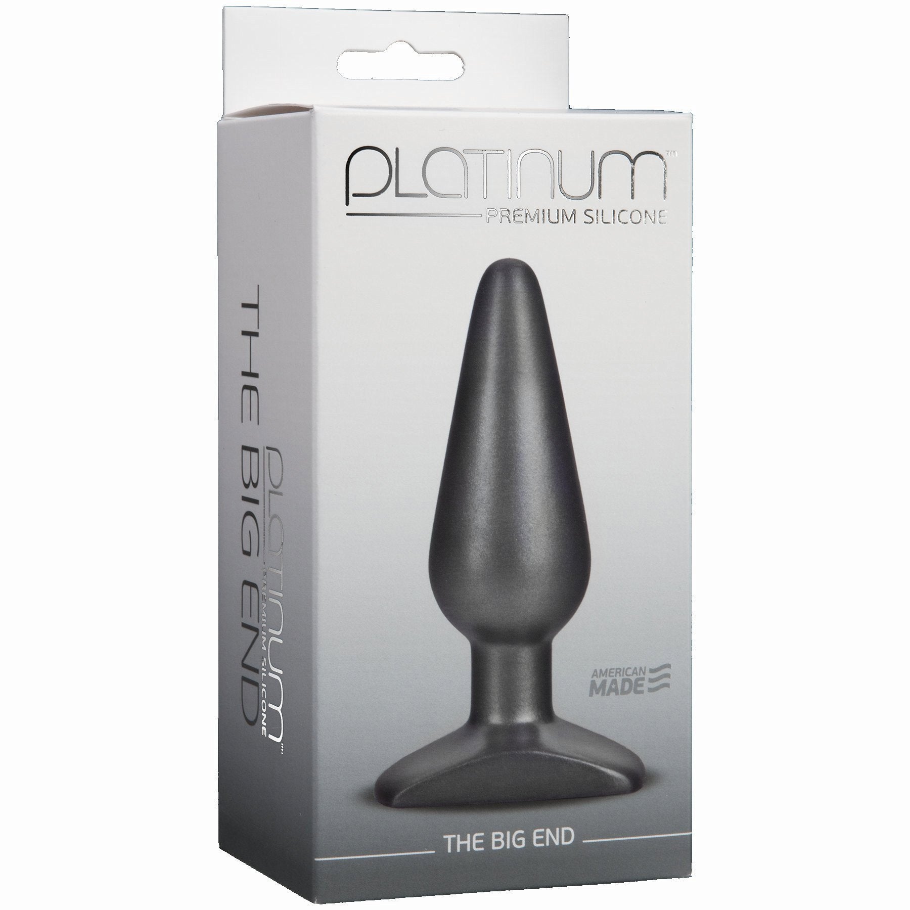 PLATINUM SILICONE CHARCOAL BIG END