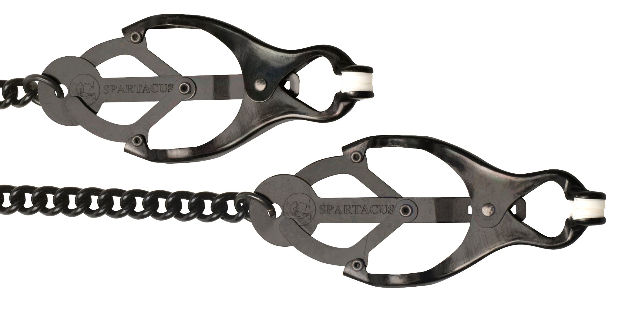 BLACK BUTTERFLY CLAMP W/LINK CHAIN