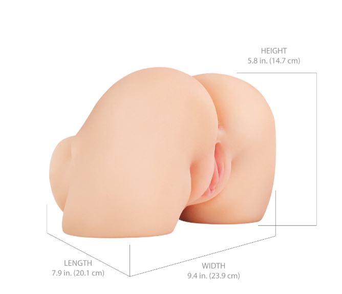 PDX ELITE SHAKE THAT ASS VIBRATING MEGA MASTURBATOR LIGHT