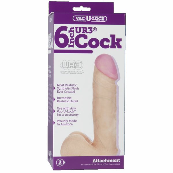 Vac-U-Lock 6" Cock Attachment