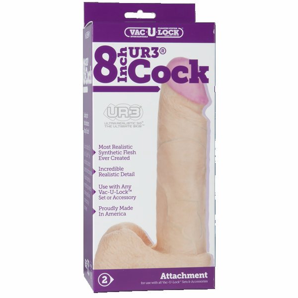 Vac-U-Lock 8" Cock Attachment