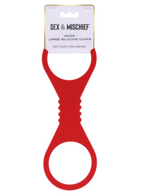 SEX & MISCHIEF AMOR LARGE SILICONE CUFFS