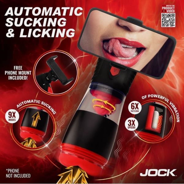 JOCK ADVANCED BLOW JOB SUCKING LICKING & VIBRATING MASTURBATO MASTURBATOR