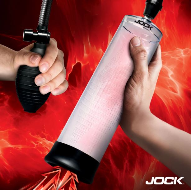 JOCK ADVANCED AMP UP PENIS PUMP W/BULB