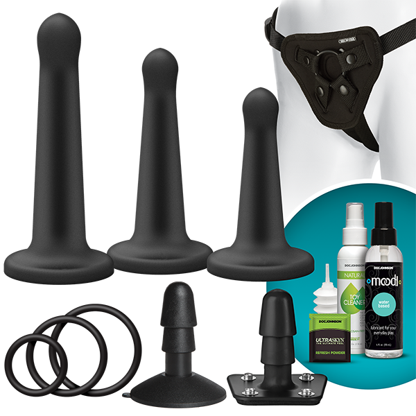 Vac-U-Lock Platinum Silic Black Set