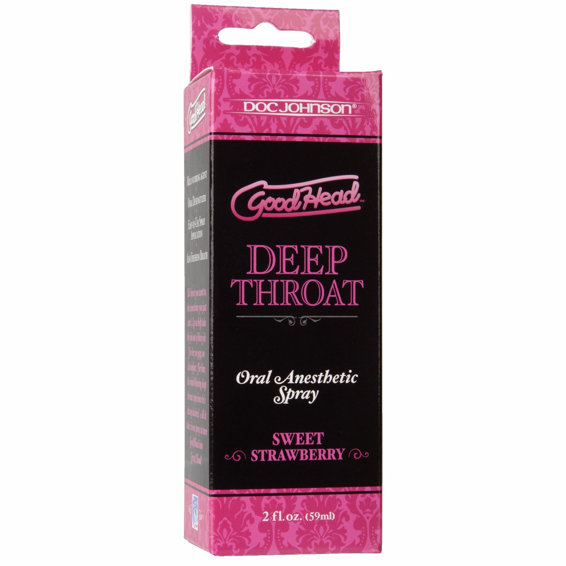 GOODHEAD DEEP THROAT SPRAY STRAWBERRY