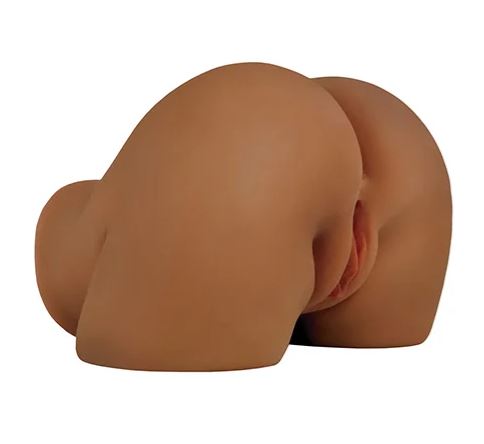 PDX ELITE SHAKE THAT ASS VIBRATING MEGA MASTURBATOR BROWN