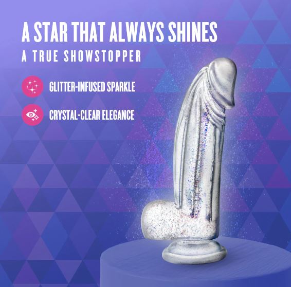 NATURALLY YOURS BLING 7.5IN' SPARKLING CLEAR