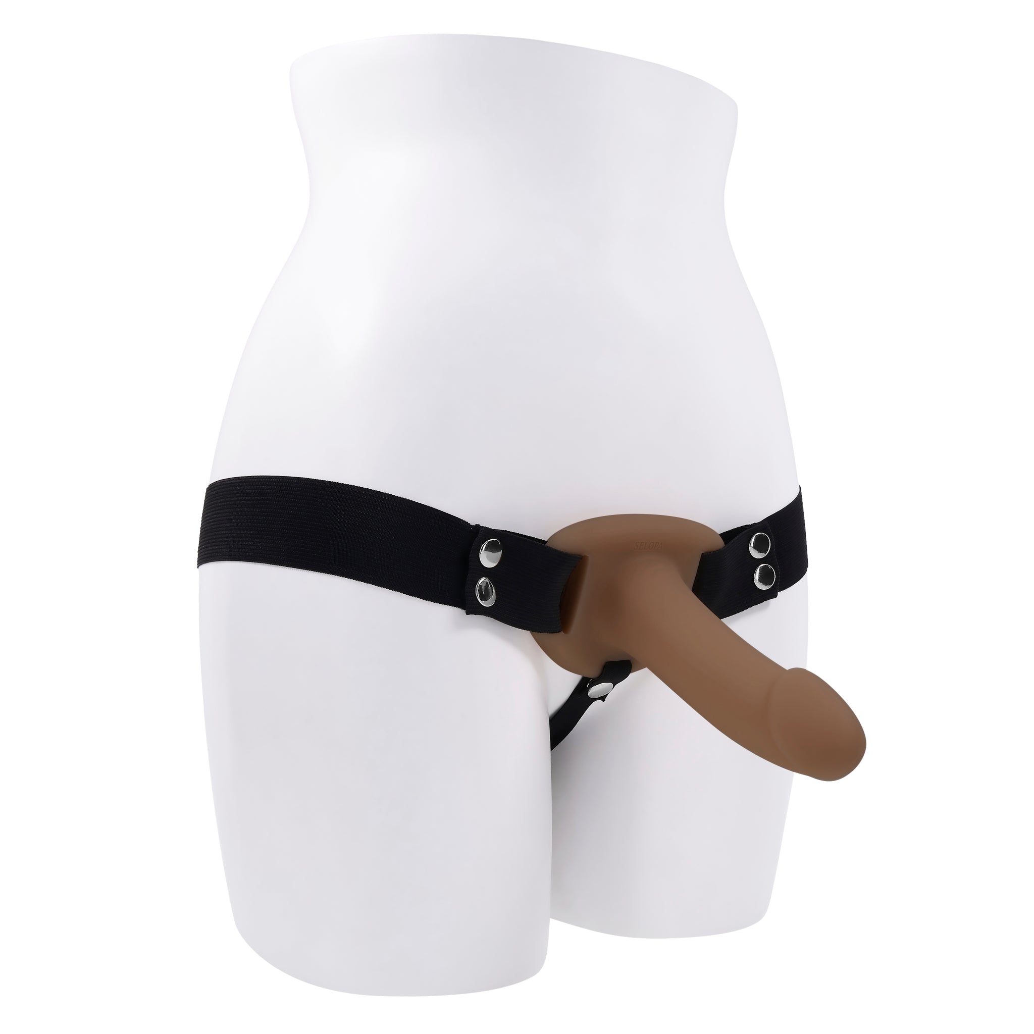 SELOPA OUR FIRST HOLLOW STRAP ON DARK