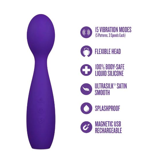 SEXY THINGS VELVET HIGH WAND G-SPOT PURPLE