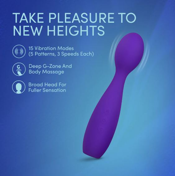 SEXY THINGS VELVET HIGH WAND G-SPOT PURPLE