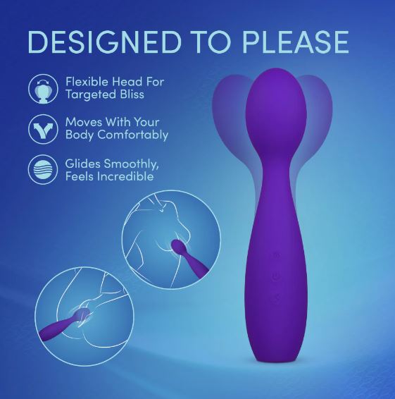 SEXY THINGS VELVET HIGH WAND G-SPOT PURPLE