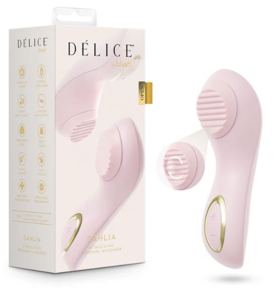 DELICE DAHLIA STIMULATING PERSONAL MASSAGER PINK