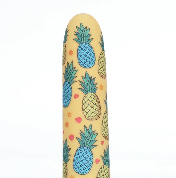 KONA RECHARGEABLE POWERFUL BULLET PINNEAPPLE PRINT JAGUAR POWER