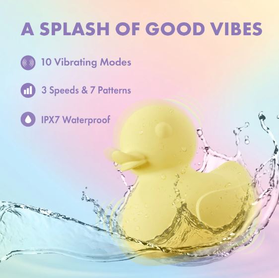 PLAY WITH ME SPLASH SILICONE CLITORAL VIBRATOR