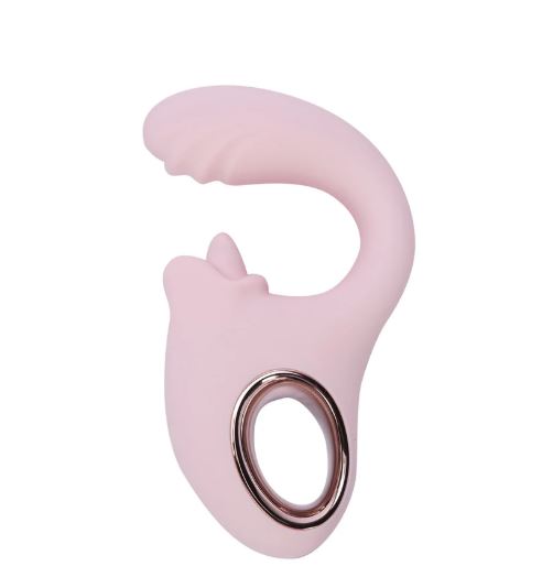 JAYLEE DUAL MOTOR G-SPOT TICKLER VIBRATOR PINK