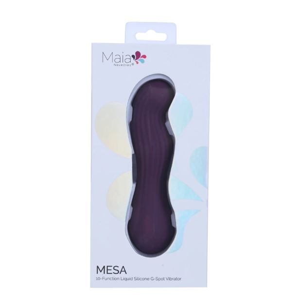MESA 10 FUNCTION LIQUID SILICONE G-SPOT VIBRATOR PURPL