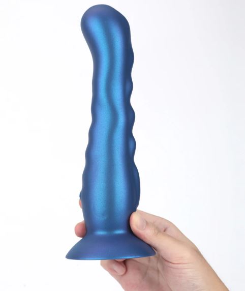 AURORA 9 FUNCTION LIQUID SILICONE DONG BLUE