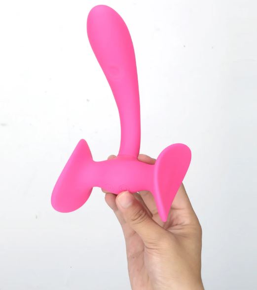 PAISLEE DUAL MOTOR THIIGH HOLD VIBRATOR PINK
