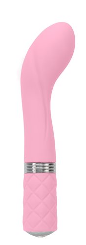 Pillow Talk Sassy G-Spot Vibe with Swarovski Crystal – Pink