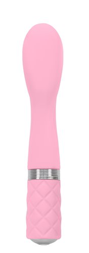 Pillow Talk Sassy G-Spot Vibe with Swarovski Crystal – Pink