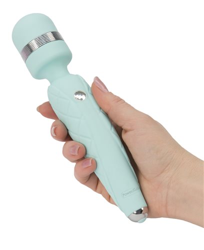 PILLOW TALK CHEEKY WAND VIBE W/ SWAROVSKI CRYSTAL TEAL