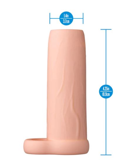 PERFORMANCE PENIS EXTENDER ENHANCEMENTE SLEEVE 4.25 VANILLA"