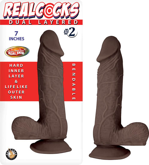 REAL COCKS DUAL LAYERED #2 DAR