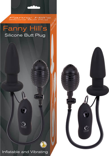Fanny Hill's Silicone Butt Plug – Black