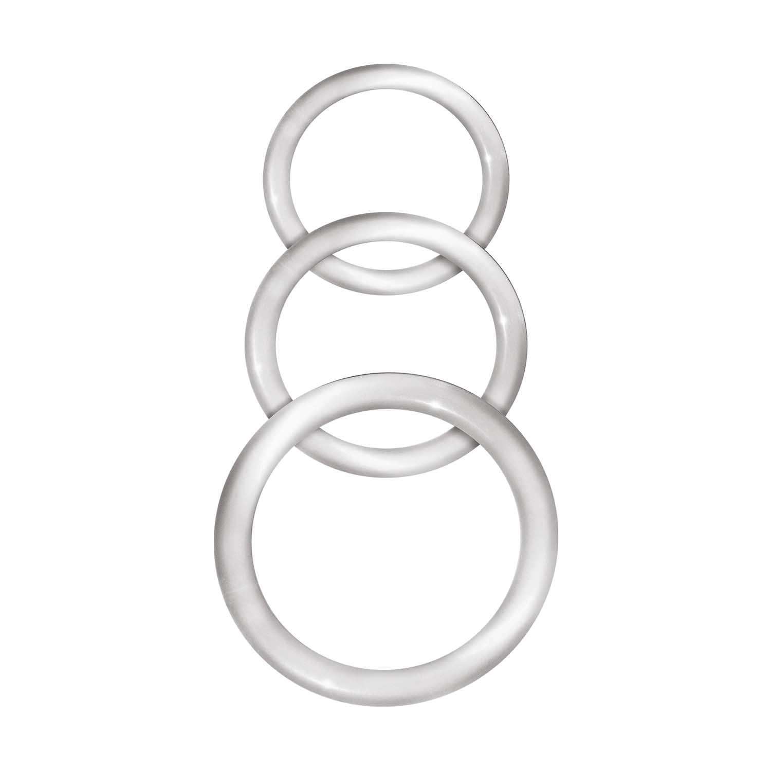 ENHANCER SILICONE COCKRINGS CLEAR