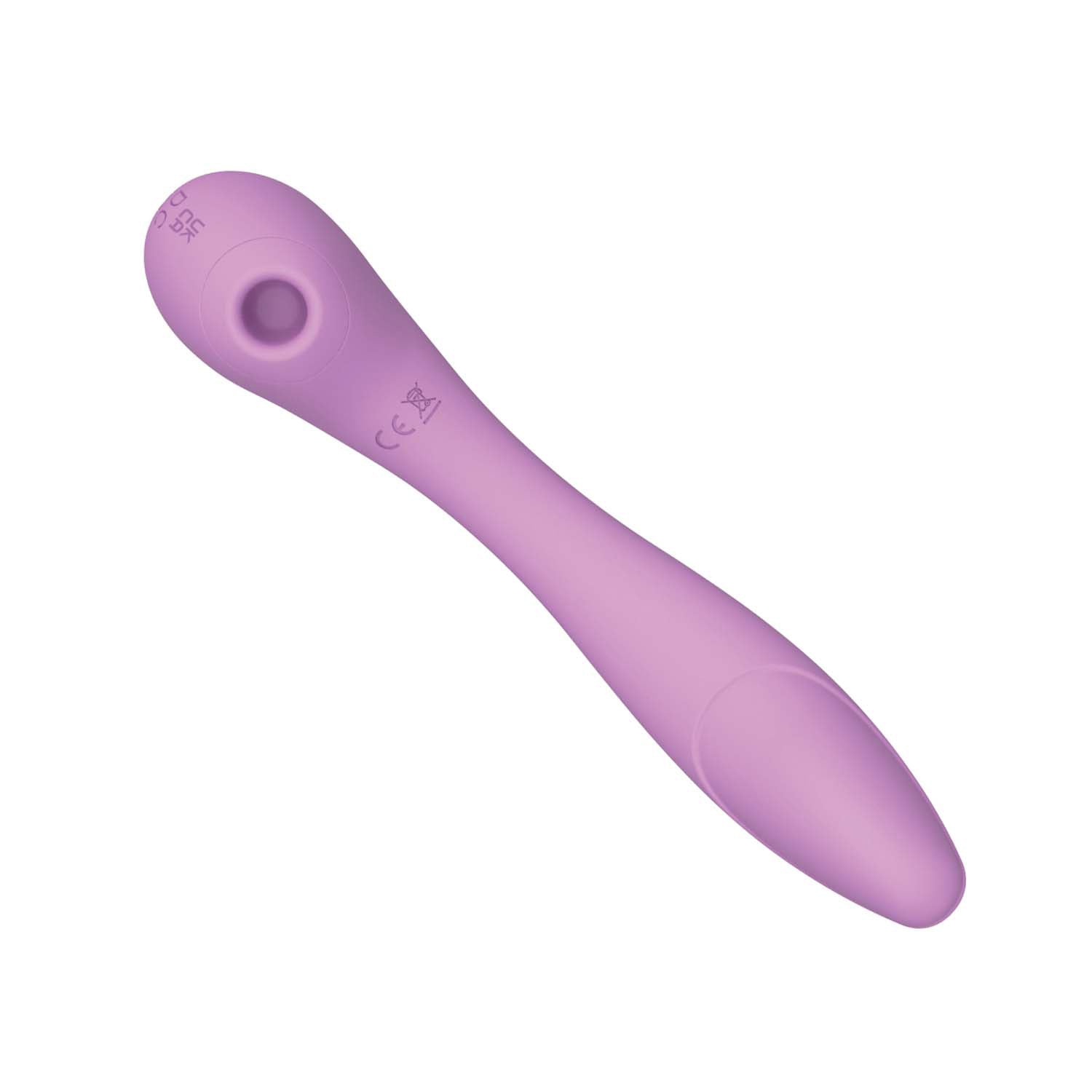 Blaze Bendable Suction Massager – Lavender