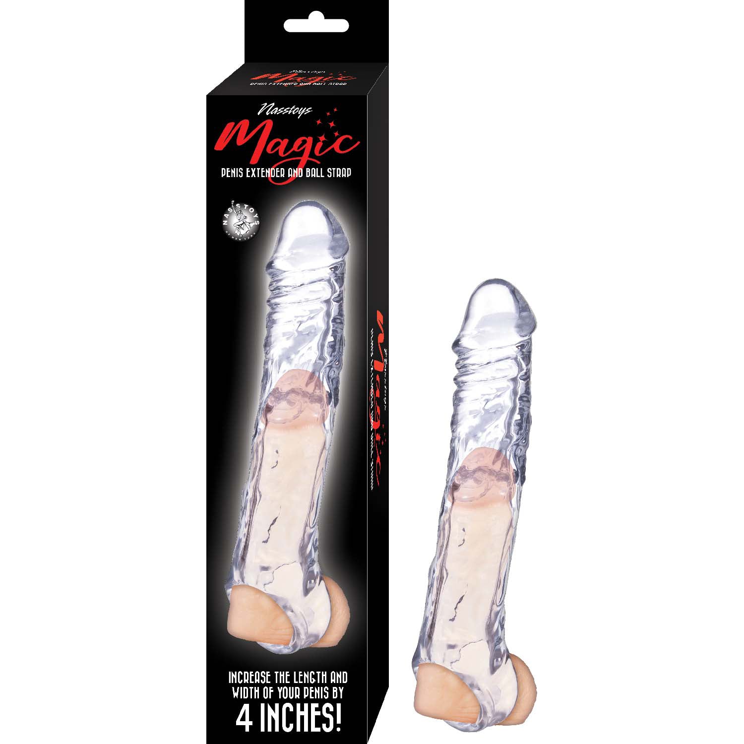 Magic Extender & Ball Strap 7.5" – Clear