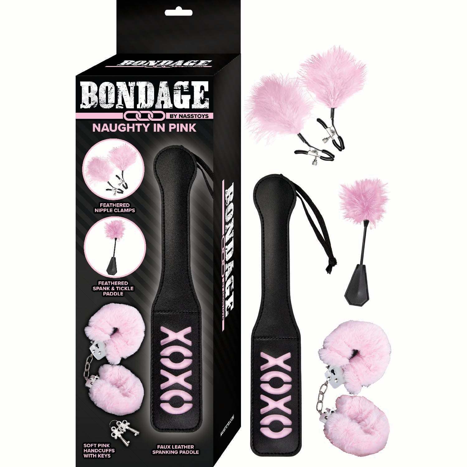 Bondage by Nasstoys Naughty in Pink