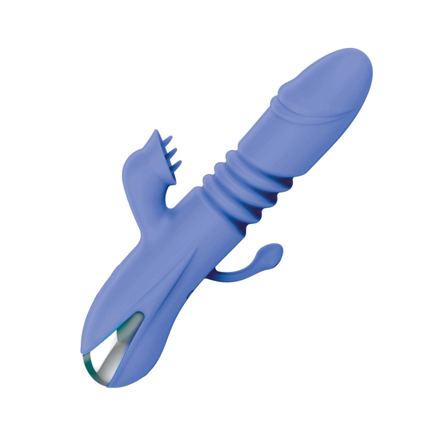 Intruder Heat Up Thruster With Tickler – Blue
