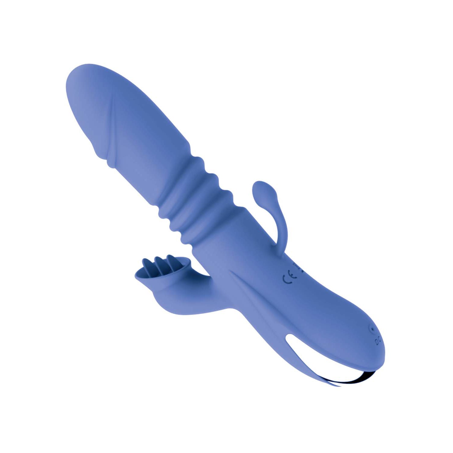 Intruder Heat Up Thruster With Tickler – Blue