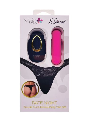 DATE NIGHT REMOTE PINK PANTY VIBE - S/M