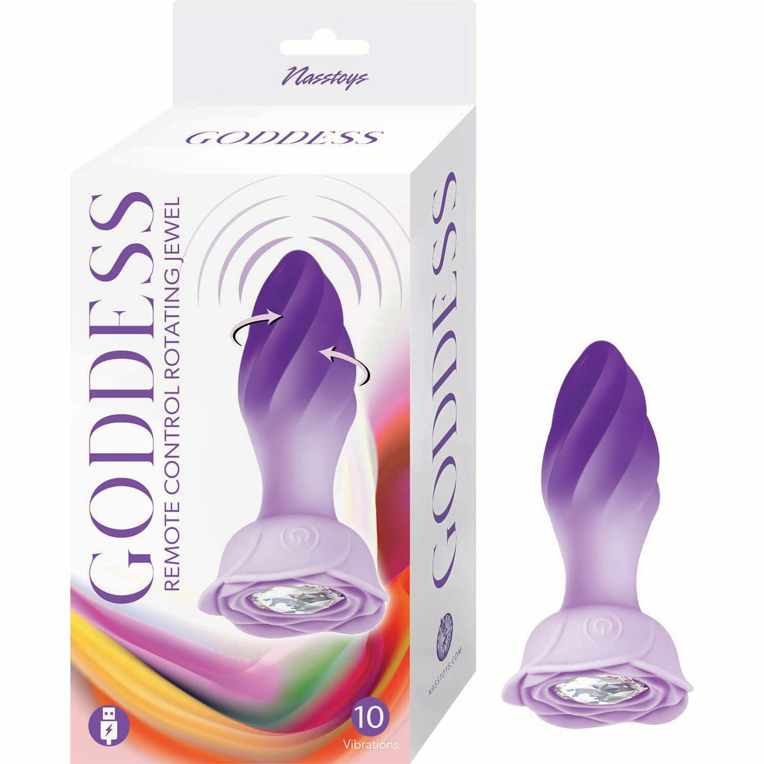 Goddess Remote Control Jewel – Purple