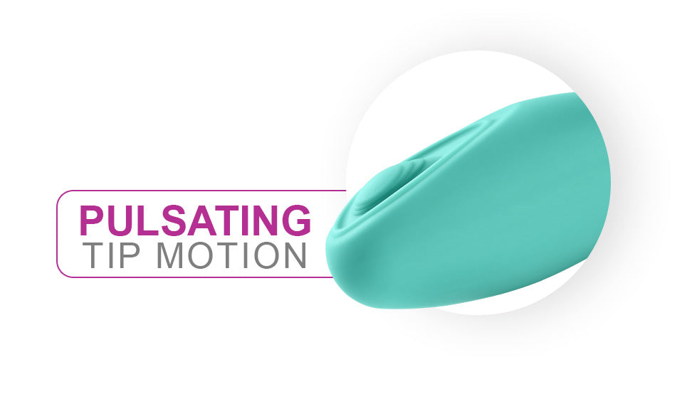 CLOUD 9 HEALTH & WELLNESS WIRELESS REMOTE CONTROL EGG W/ PULSATING MOTION TEAL