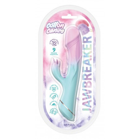 Cotton Candy Jaw Breaker Silicone Vibe – 9 Functions
