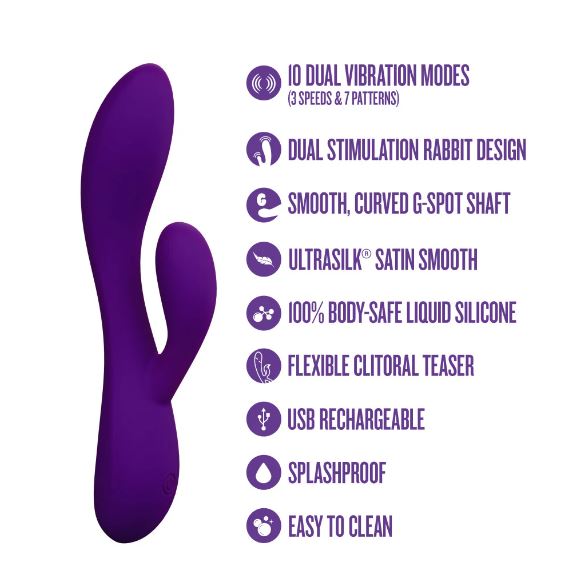 SEXY THINGS FEVER DREAM RABBIT VIBRATOR LAVENDER