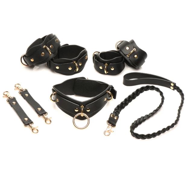 BB LOVER'S RESTRAINTS SET BLACK