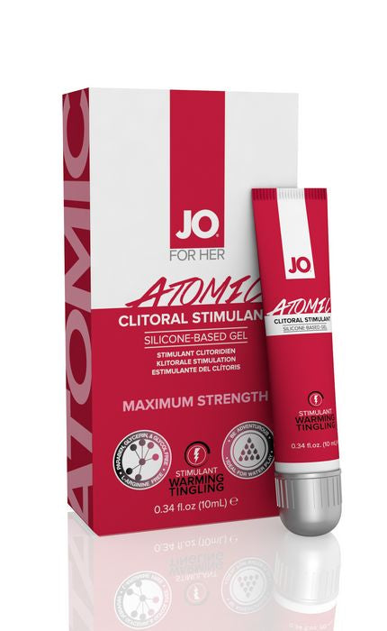 JO ATOMIC CLITORAL STIMULANT MAXIMUM STRENGTH 10ML
