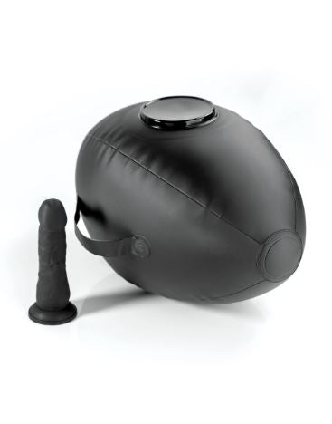 Fetish Fantasy S/ Body Dock Inflatable Love Ball – Black