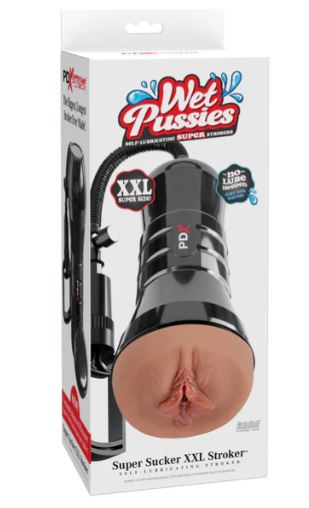 PDX Extreme Super Sucker XXL Stroker – Brown