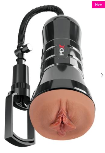 PDX Extreme Super Sucker XXL Stroker – Brown