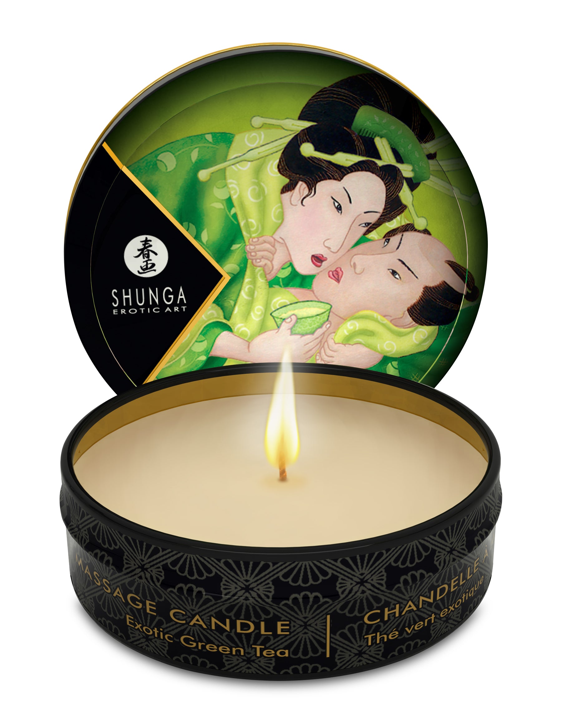MINI MASSAGE CANDLE ZENITUDE/ EXOTIC GREEN TEA 1 OZ