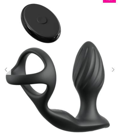 Anal Fantasy Elite Ass-Gasm Gyro-Milk Pro – Black