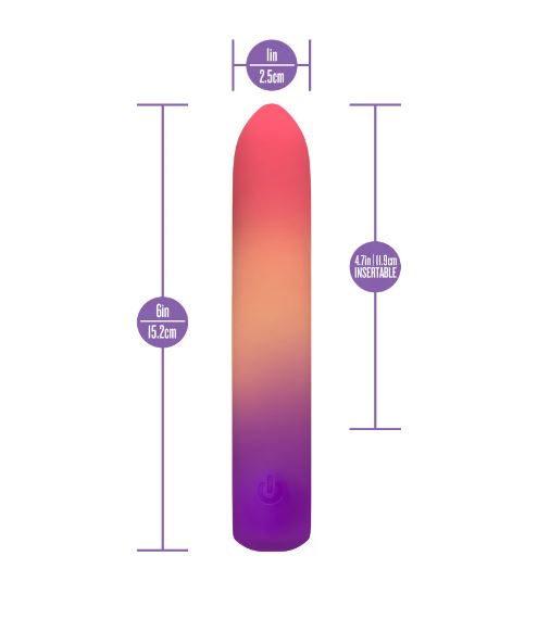 PLAY WITH ME SUNSET PASSION 6 IN BULLET VIBRATOR